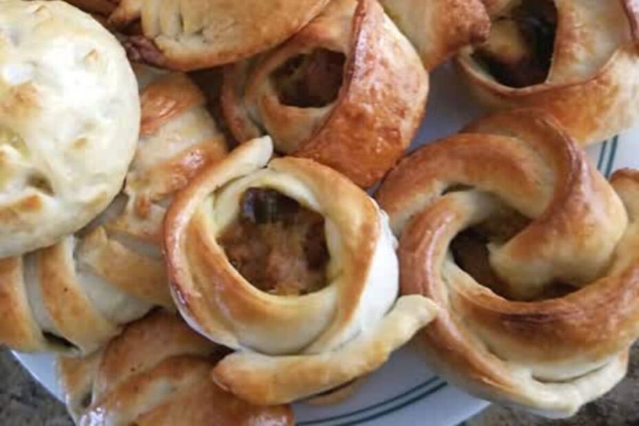 recipe blog post featured hero image of bread shapes