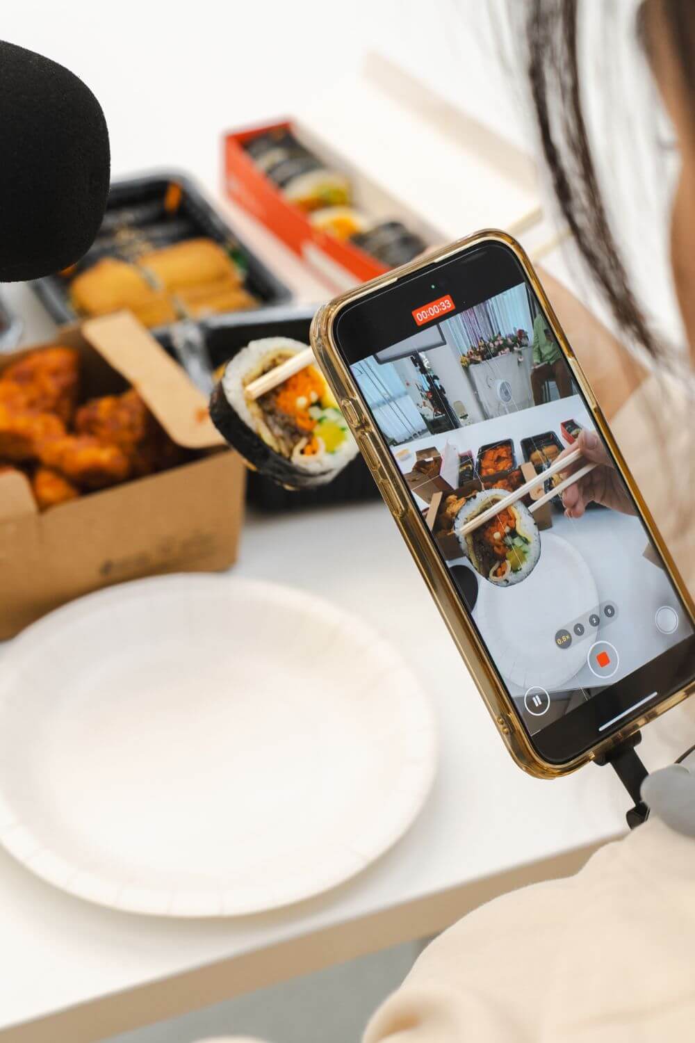 pin image of start a food blog step by step