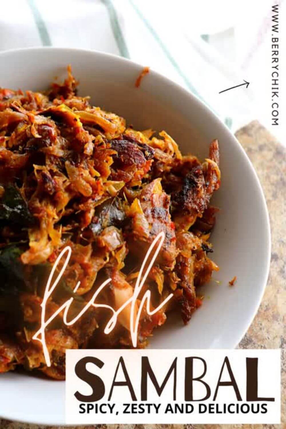pin image of sri lankan inspired tuna fish sambal recipe done right