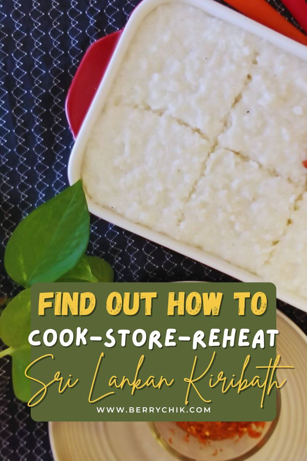 pin image of reheated kiribath bowl