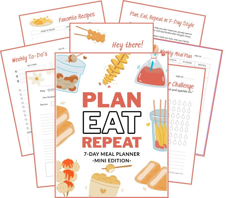 the 7-Day meal planning system
