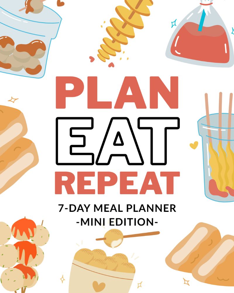 7 day meal planner